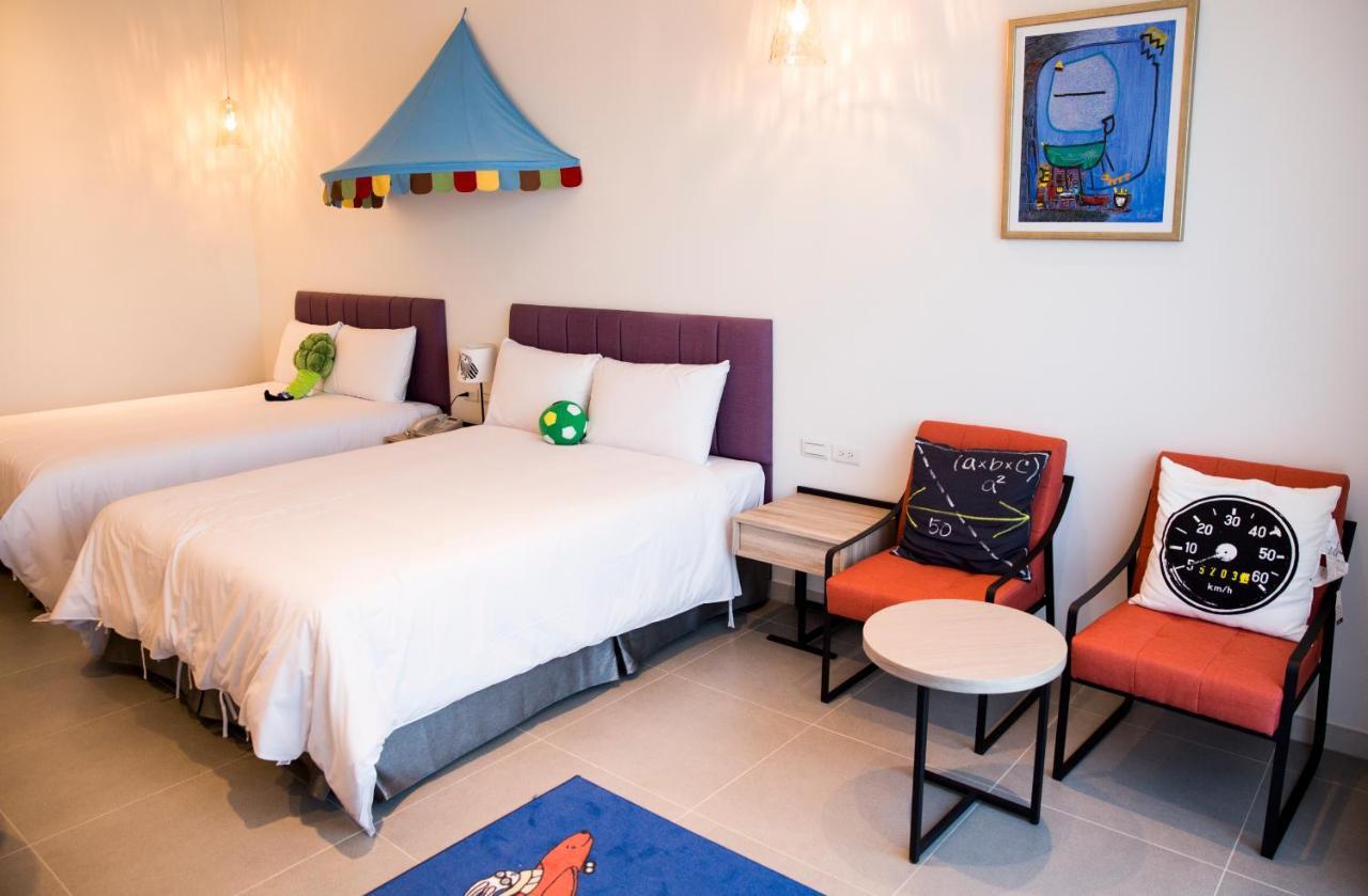 墾丁椰林 海灘文旅 Hotell Cape Eluanbi Exteriör bild